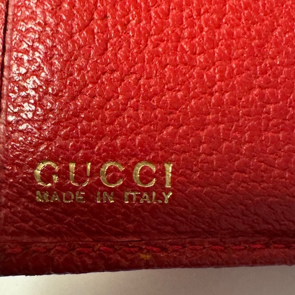 Gucci Red Leather Women's Wallet - Picture 6 of 15